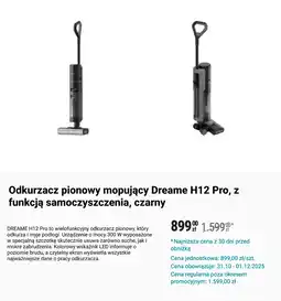 Biedronka Odkurzacz pionowy mopujący Dreame H12 Pro oferta