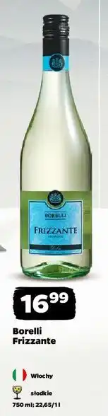 Wino bałe słodkie Borelli Frizzante