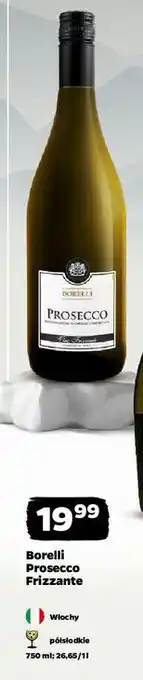 Wino półsłodkie Borelli Prosecco Spumante