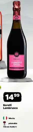 Netto Wino Borelli Lambrusco Emilia oferta