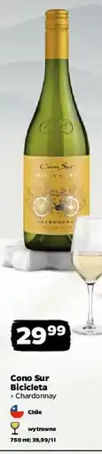 Netto Wino Cono Sur Bicicleta Chardonnay oferta