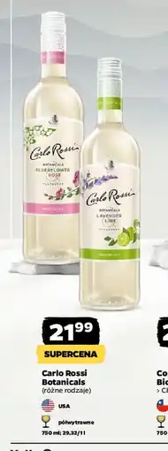 Netto Wino Carlo Rossi Botanicals Lavender Lime oferta
