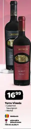 Netto Wino półwytrawne merlot Terra Vineda oferta