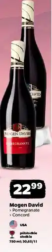 Netto Wino Mogen David Concord oferta