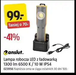 Jula Lampa robocza LED z ładowarką 1300 lm 6500 K / 10 W IP54 oferta