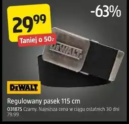 Jula Regulowany pasek 115 cm DEWALT oferta