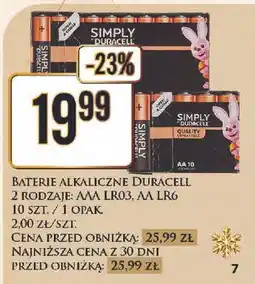 Dino Baterie alkaiczne aaa Duracell oferta