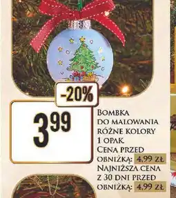 Dino Bombka do malowania + farby oferta