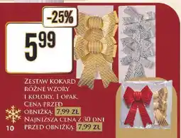 Dino Kokardki ozdobne na choinkę oferta