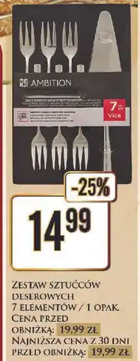 Dino Komplet sztućców vica Ambition oferta