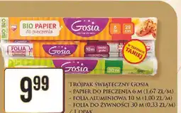 Dino Papier do pieczenia 6 m + rękaw 3 folia aluminiowa 20 Gosia oferta