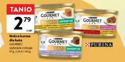 Intermarche Mokra karma dla kota Gourmet Gold oferta