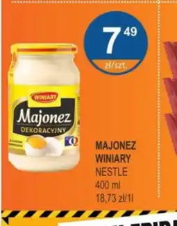 Rabat Majonez Winiary oferta
