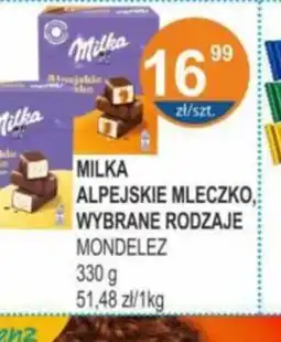 Rabat MILKA ALPEJSKIE MLECZKO oferta