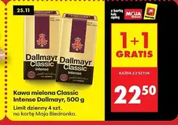 Biedronka Kawa mielona Classic 500 g 1+1 GRATIS Dallmayr oferta