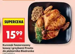 Biedronka Kurczak faszerowany kaszą i grzybami Prosto do piekarnika Biedronka oferta