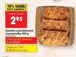 Biedronka Ciastko z pomidorami i mozzarellą, 105 g Biedronka oferta