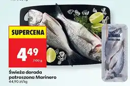 Biedronka Świeża dorada patroszona Marinero oferta