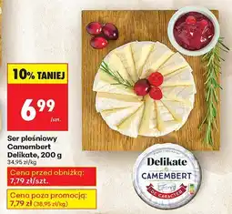 Biedronka Ser pleśniowy Camembert Delikate, 200 g oferta