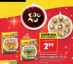 Biedronka Kostki bulionowe, różne rodzaje Winiary oferta