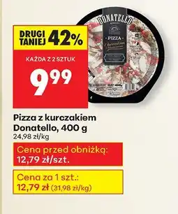 Biedronka Pizza z kurczakiem Donatello, 400 g oferta