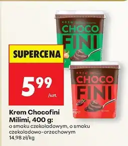 Biedronka Krem Chocofini czekoladowy Milimi oferta