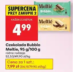Biedronka Czekolada Bubblo Mellité oferta