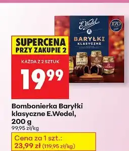 Biedronka Bombonierka Barylki klasyczne E.Wedel oferta