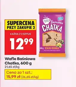 Biedronka Wafle Baśniowa Chatka Twoje Słodkie Chwile oferta