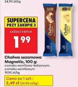 Biedronka Chałwa sezamowa Magnetic, 100 g oferta