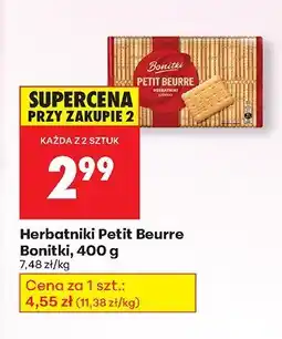Biedronka Herbatniki Petit Beurre 400 g Bonitki oferta