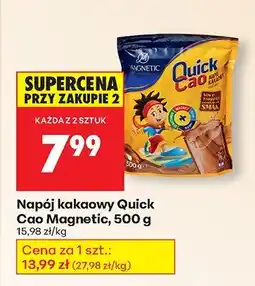 Biedronka Napój kakaowy Quick Cao, 500 g Magnetic oferta