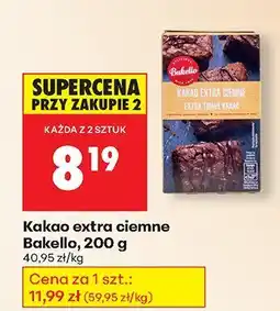 Biedronka Kakao extra ciemne, 200 g Bakello oferta