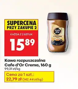 Biedronka Kawa rozpuszczalna Crema Cafe d'Or oferta