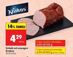 Biedronka Schab od szwagra Krakus oferta