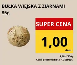 Supeco Bułka wiejska z ziarnami 85g Supeco oferta