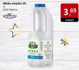 Market Point Mleko wiejskie 2% 1l OSM Piątnica oferta