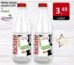 Market Point Mleko świeże Łaciate 3,2% 1l Mlekpol oferta