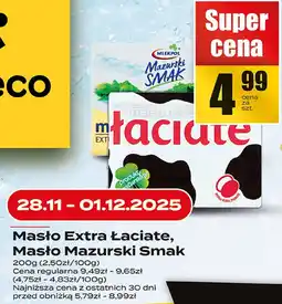 Supeco Masło Extra Łaciate Mlekpol oferta