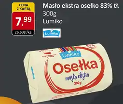 Market Point Masło ekstra osełko 83% tł. 300g Lumiko oferta