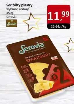 Market Point Ser żółty plastry wybrane rodzaje 450g Serovia oferta
