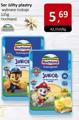 Market Point Ser żółty plastry wybrane rodzaje 135g Hochland oferta