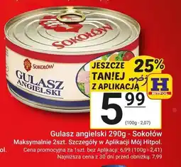 Hitpol Gulasz angielski 290g - Sokołów oferta