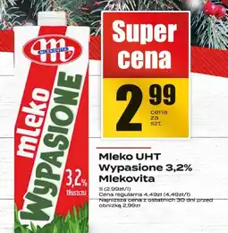 Supeco Mleko Wypasione 3,2% Mlekovita oferta