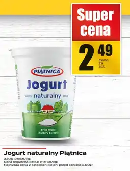 Supeco Jogurt naturalny Piątnica oferta