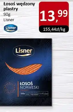 Market Point Łosoś wędzony plastry 90g Lisner oferta