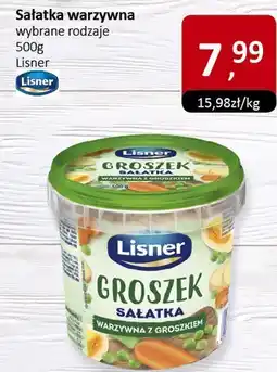 Market Point Sałatka warzywna wybrane rodzaje Lisner 500g oferta