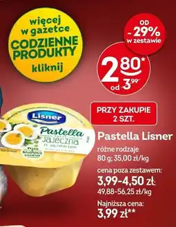 Żabka Pastella Lisner jajeczna różne rodzaje oferta