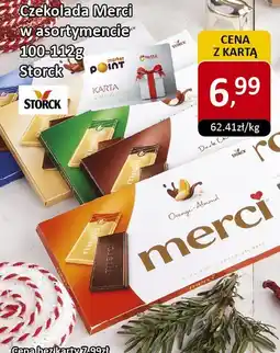 Market Point Czekolada Merci w asortymencie Storck 100-112g oferta