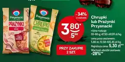 Żabka Chrupki lub Prażynki Przysnacki różne rodzaje oferta